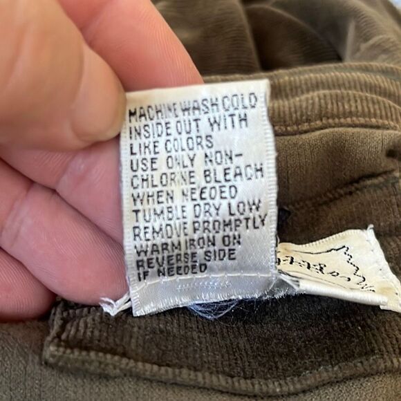 Live A Little Military Style Corduroy Olive Green Jacket Women’s Medium - Picture 9 of 9